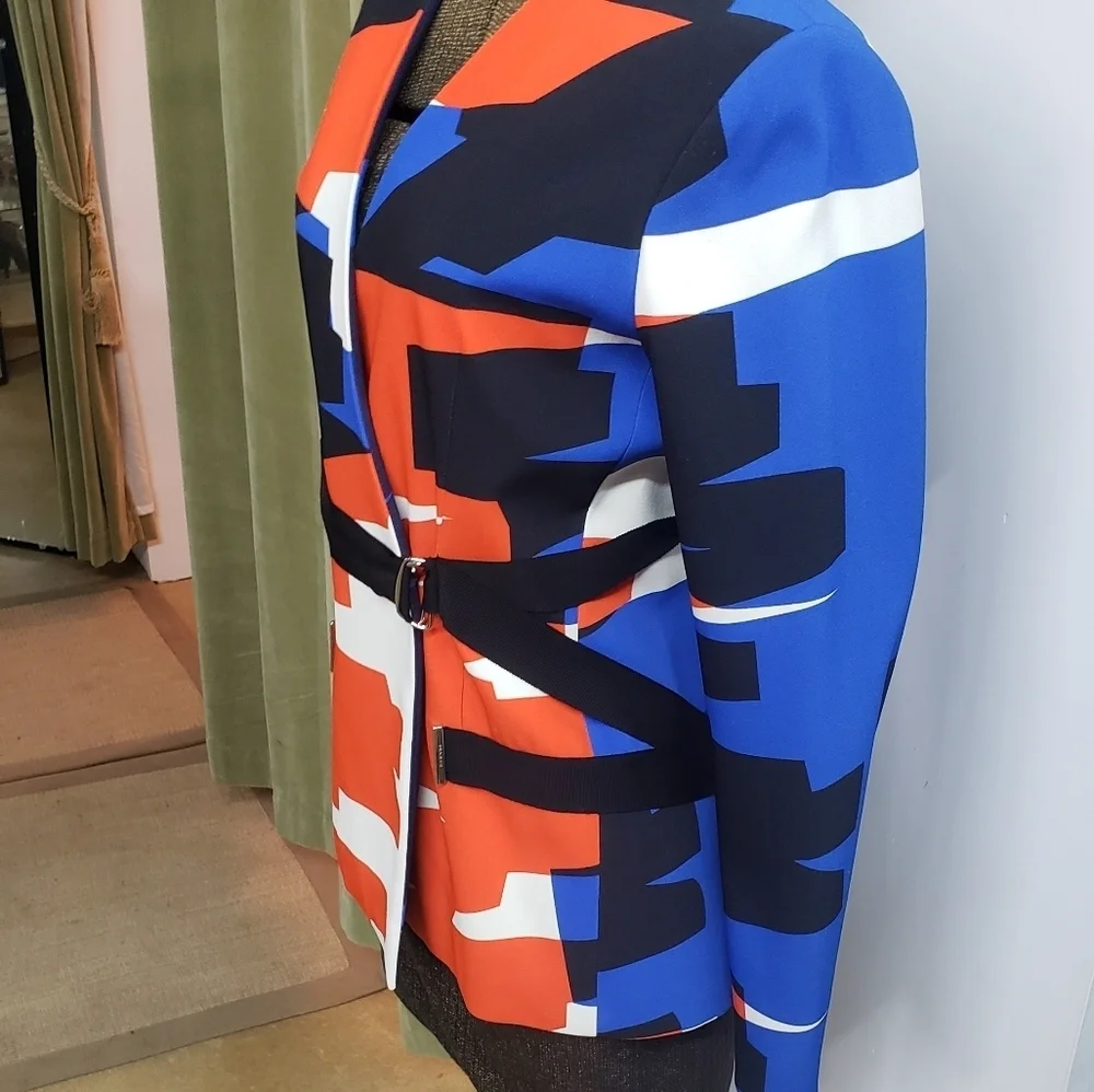 Mugler Multi-Color Print Jacket - Picture 2 of 13